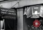 Image of Syrian stores in Little Syria New York City USA, 1939, second 24 stock footage video 65675074859