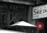 Image of Syrian stores in Little Syria New York City USA, 1939, second 52 stock footage video 65675074859