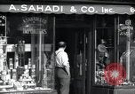 Image of Little Syria stores in New York City 1939 New York City USA, 1939, second 23 stock footage video 65675074860