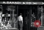 Image of Little Syria stores in New York City 1939 New York City USA, 1939, second 25 stock footage video 65675074860