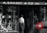 Image of Little Syria stores in New York City 1939 New York City USA, 1939, second 26 stock footage video 65675074860
