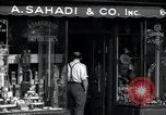 Image of Little Syria stores in New York City 1939 New York City USA, 1939, second 27 stock footage video 65675074860
