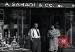 Image of Little Syria stores in New York City 1939 New York City USA, 1939, second 33 stock footage video 65675074860