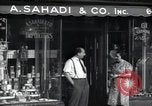 Image of Little Syria stores in New York City 1939 New York City USA, 1939, second 45 stock footage video 65675074860