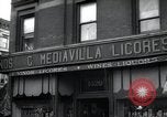 Image of Cuban and Puerto Rican hispanic stores in Harlem 1940 New York United States USA, 1939, second 32 stock footage video 65675074861
