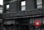 Image of Cuban and Puerto Rican hispanic stores in Harlem 1940 New York United States USA, 1939, second 33 stock footage video 65675074861