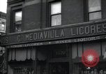 Image of Cuban and Puerto Rican hispanic stores in Harlem 1940 New York United States USA, 1939, second 35 stock footage video 65675074861