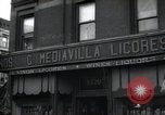 Image of Cuban and Puerto Rican hispanic stores in Harlem 1940 New York United States USA, 1939, second 36 stock footage video 65675074861