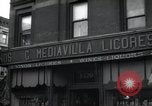 Image of Cuban and Puerto Rican hispanic stores in Harlem 1940 New York United States USA, 1939, second 38 stock footage video 65675074861