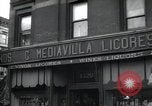 Image of Cuban and Puerto Rican hispanic stores in Harlem 1940 New York United States USA, 1939, second 40 stock footage video 65675074861