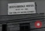 Standbild Queensbridge Häuser New York United States USA, 1939, aus Sekunde 46 historischem Filmmaterial Videoclip 65675074865