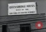Standbild Queensbridge Häuser New York United States USA, 1939, aus Sekunde 47 historischem Filmmaterial Videoclip 65675074865