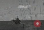 Standbild Transportschiff Peleliu Palau Inseln, 1944, aus Sekunde 52 historischem Filmmaterial Videoclip 65675074868
