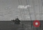 Standbild Transportschiff Peleliu Palau Inseln, 1944, aus Sekunde 53 historischem Filmmaterial Videoclip 65675074868