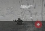 Standbild Transportschiff Peleliu Palau Inseln, 1944, aus Sekunde 58 historischem Filmmaterial Videoclip 65675074868