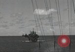 Standbild Transportschiff Peleliu Palau Inseln, 1944, aus Sekunde 59 historischem Filmmaterial Videoclip 65675074868