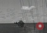 Standbild Transportschiff Peleliu Palau Inseln, 1944, aus Sekunde 60 historischem Filmmaterial Videoclip 65675074868