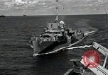 Standbild destroyer Escort Peleliu Palau Inseln, 1944, aus Sekunde 44 historischem Filmmaterial Videoclip 65675074869
