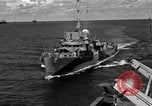 Standbild destroyer Escort Peleliu Palau Inseln, 1944, aus Sekunde 45 historischem Filmmaterial Videoclip 65675074869