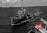 Standbild destroyer Escort Peleliu Palau Inseln, 1944, aus Sekunde 50 historischem Filmmaterial Videoclip 65675074869