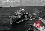 Standbild destroyer Escort Peleliu Palau Inseln, 1944, aus Sekunde 51 historischem Filmmaterial Videoclip 65675074869