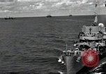 Standbild destroyer Escort Peleliu Palau Inseln, 1944, aus Sekunde 57 historischem Filmmaterial Videoclip 65675074869