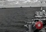 Standbild destroyer Escort Peleliu Palau Inseln, 1944, aus Sekunde 58 historischem Filmmaterial Videoclip 65675074869