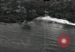 Standbild Luftaufnahmen der Insel Küste bei der Anlandung Angaur Palau Inseln, 1944, aus Sekunde 7 historischem Filmmaterial Videoclip 65675074875