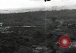 Standbild Luftaufnahmen der Insel Küste bei der Anlandung Angaur Palau Inseln, 1944, aus Sekunde 28 historischem Filmmaterial Videoclip 65675074875