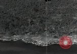 Standbild Luftaufnahmen der Insel Küste bei der Anlandung Angaur Palau Inseln, 1944, aus Sekunde 54 historischem Filmmaterial Videoclip 65675074875