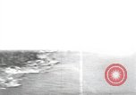 Standbild Luftaufnahmen der Insel Küste bei der Anlandung Angaur Palau Inseln, 1944, aus Sekunde 58 historischem Filmmaterial Videoclip 65675074875