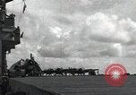Image of USS Kitkun Bay Peleliu Palau Islands, 1944, second 27 stock footage video 65675074877