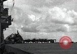 Image of USS Kitkun Bay Peleliu Palau Islands, 1944, second 29 stock footage video 65675074877