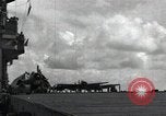 Image of USS Kitkun Bay Peleliu Palau Islands, 1944, second 31 stock footage video 65675074877