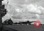 Image of USS Kitkun Bay Peleliu Palau Islands, 1944, second 33 stock footage video 65675074877