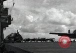 Image of USS Kitkun Bay Peleliu Palau Islands, 1944, second 35 stock footage video 65675074877