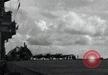 Image of USS Kitkun Bay Peleliu Palau Islands, 1944, second 37 stock footage video 65675074877