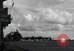 Image of USS Kitkun Bay Peleliu Palau Islands, 1944, second 38 stock footage video 65675074877