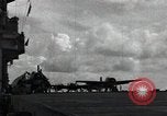 Image of USS Kitkun Bay Peleliu Palau Islands, 1944, second 52 stock footage video 65675074877