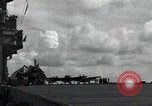 Image of USS Kitkun Bay Peleliu Palau Islands, 1944, second 58 stock footage video 65675074877