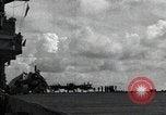 Image of USS Kitkun Bay Peleliu Palau Islands, 1944, second 59 stock footage video 65675074877