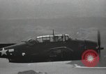 Standbild TBM Avenger Bomber Pacific Theater, 1945, aus Sekunde 42 historischem Filmmaterial Videoclip 65675074879