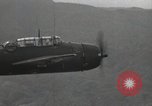 Standbild TBM Avenger Bomber Pacific Theater, 1945, aus Sekunde 55 historischem Filmmaterial Videoclip 65675074879