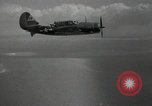 Standbild SB2C Helldiver Bomber Bonin Inseln Japan, 1944, aus Sekunde 4 historischem Filmmaterial Videoclip 65675074885