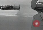 Standbild SB2C Helldiver Bomber Bonin Inseln Japan, 1944, aus Sekunde 22 historischem Filmmaterial Videoclip 65675074885