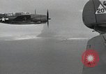 Standbild SB2C Helldiver Bomber Bonin Inseln Japan, 1944, aus Sekunde 23 historischem Filmmaterial Videoclip 65675074885
