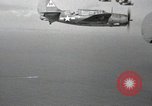 Standbild SB2C Helldiver Bomber Bonin Inseln Japan, 1944, aus Sekunde 30 historischem Filmmaterial Videoclip 65675074885