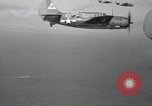 Standbild SB2C Helldiver Bomber Bonin Inseln Japan, 1944, aus Sekunde 31 historischem Filmmaterial Videoclip 65675074885
