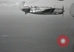 Standbild SB2C Helldiver Bomber Bonin Inseln Japan, 1944, aus Sekunde 33 historischem Filmmaterial Videoclip 65675074885