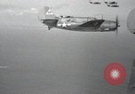 Standbild SB2C Helldiver Bomber Bonin Inseln Japan, 1944, aus Sekunde 34 historischem Filmmaterial Videoclip 65675074885